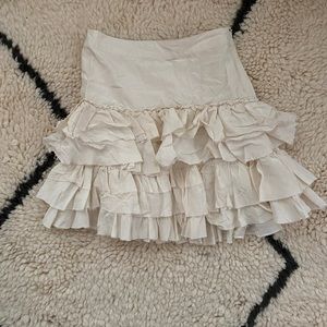 Zara ruffles skirt